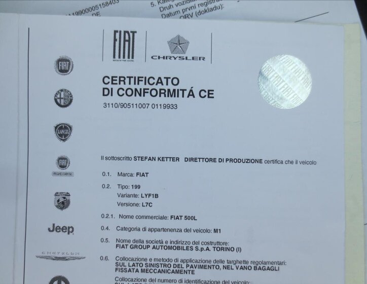 Fiat 500L Kombi 1,4 l 88 kw