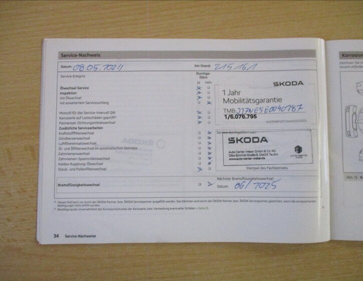 Škoda Octavia Kombi 2,0 l 110 kw