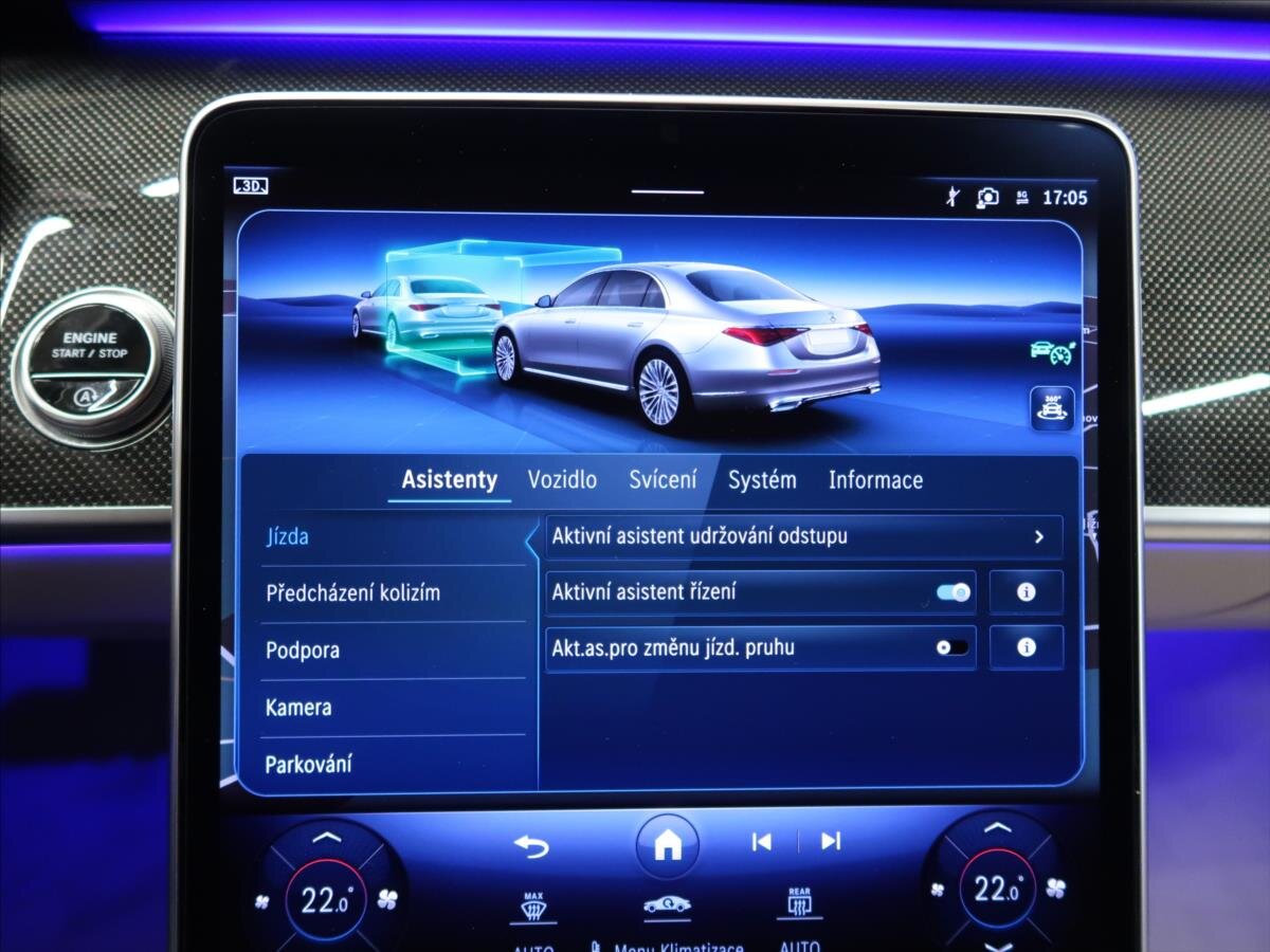 Mercedes-Benz Třídy S Sedan 3,0 l 230 kw