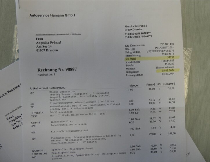 Peugeot 206 Hatchback 1,1 l 44 kw