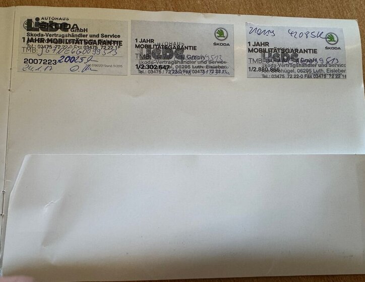 Škoda Octavia Kombi 1,6 l 81 kw