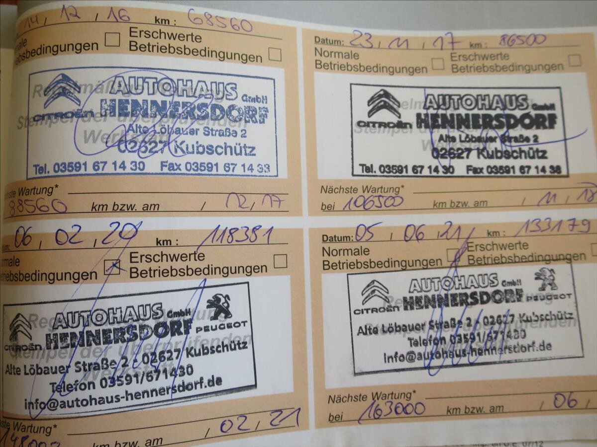 Citroën Grand C4 Picasso MPV 2,0 l 110 kw