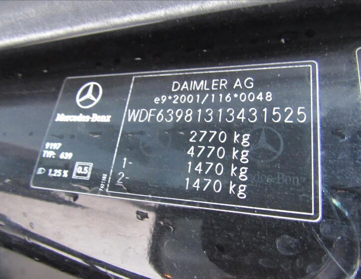 Mercedes-Benz Viano Kombi 3,0 l 150 kw