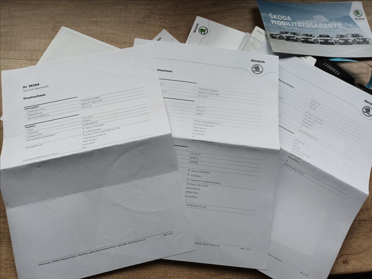 Škoda Fabia Hatchback 1,2 l 66 kw