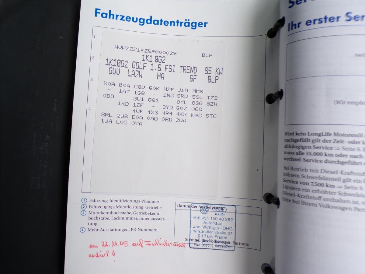 Volkswagen Golf Hatchback 1,6 l 85 kw