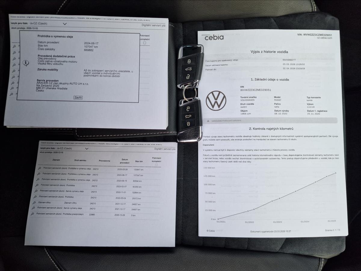 Volkswagen Passat Kombi 2,0 l 110 kw