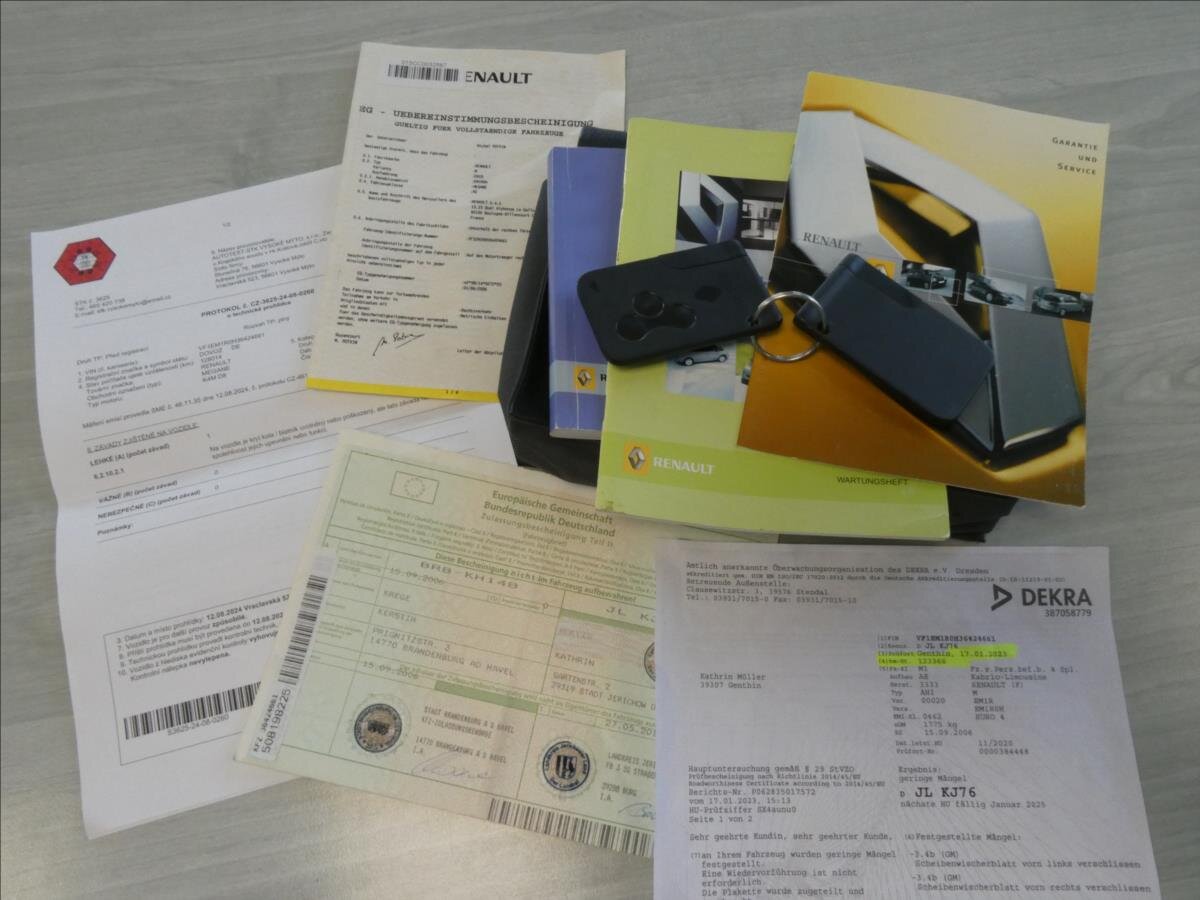 Renault Mégane Kabriolet 1,6 l 82 kw