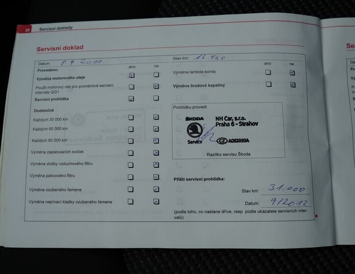 Škoda Fabia Sedan / Limuzína 1,2 l 47 kw