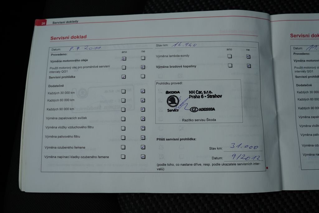 Škoda Fabia Sedan / Limuzína 1,2 l 47 kw