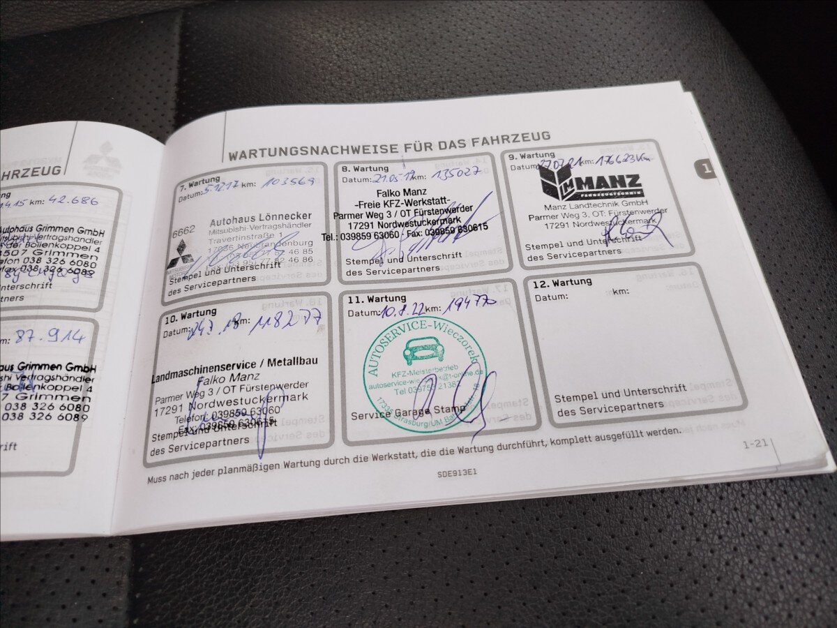 Mitsubishi Outlander SUV 2,3 l 110 kw