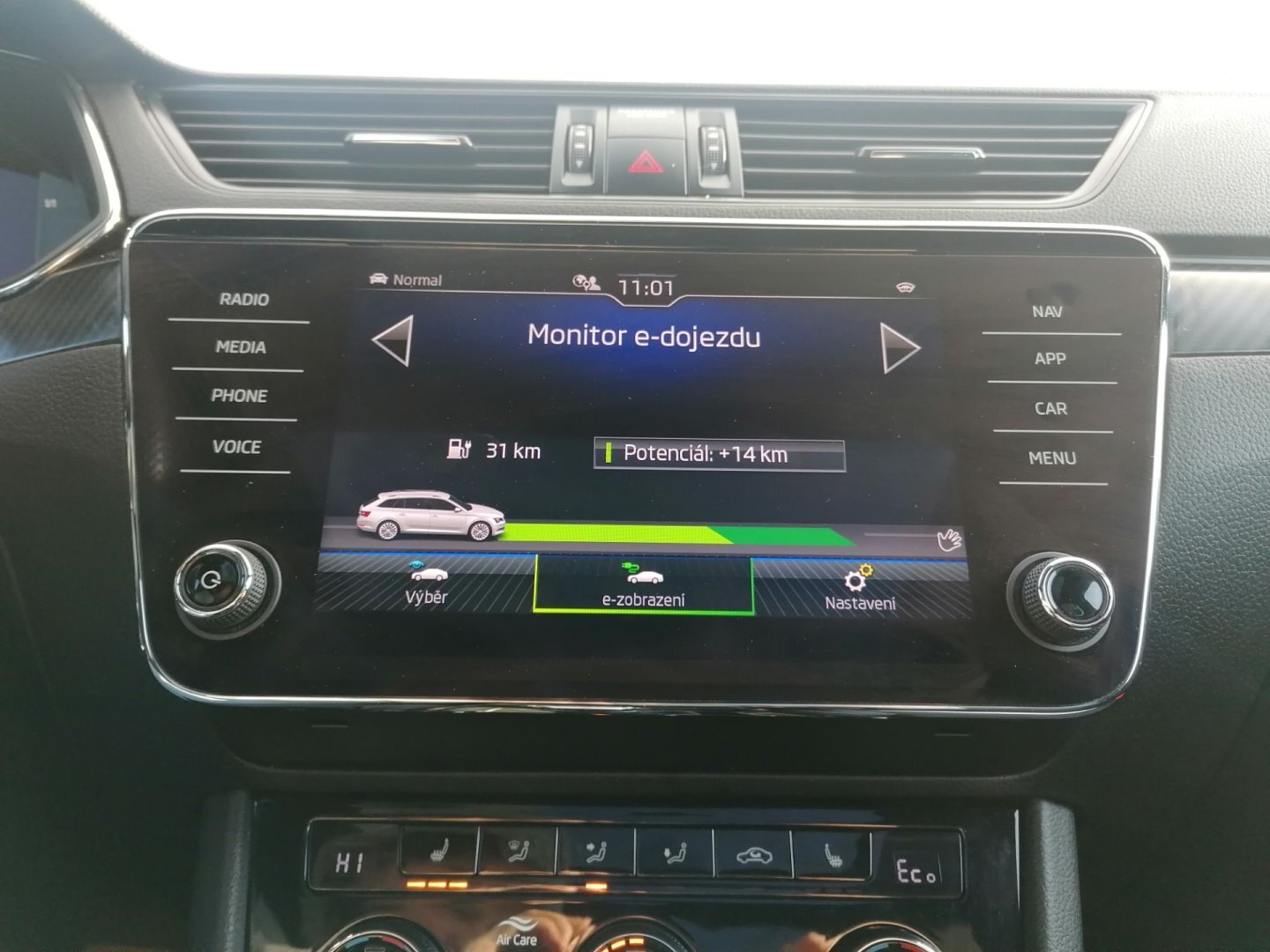 Škoda Superb Kombi 1,4 l 160 kw