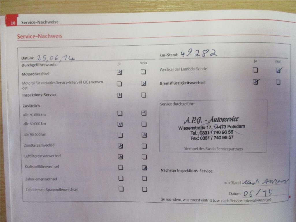 Škoda Fabia Kombi 1,2 l 51 kw