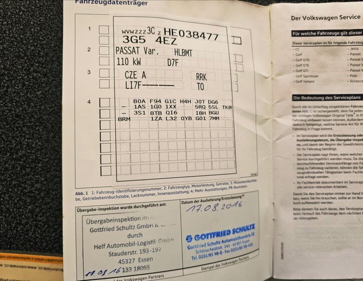 Volkswagen Passat Kombi 1,4 l 110 kw