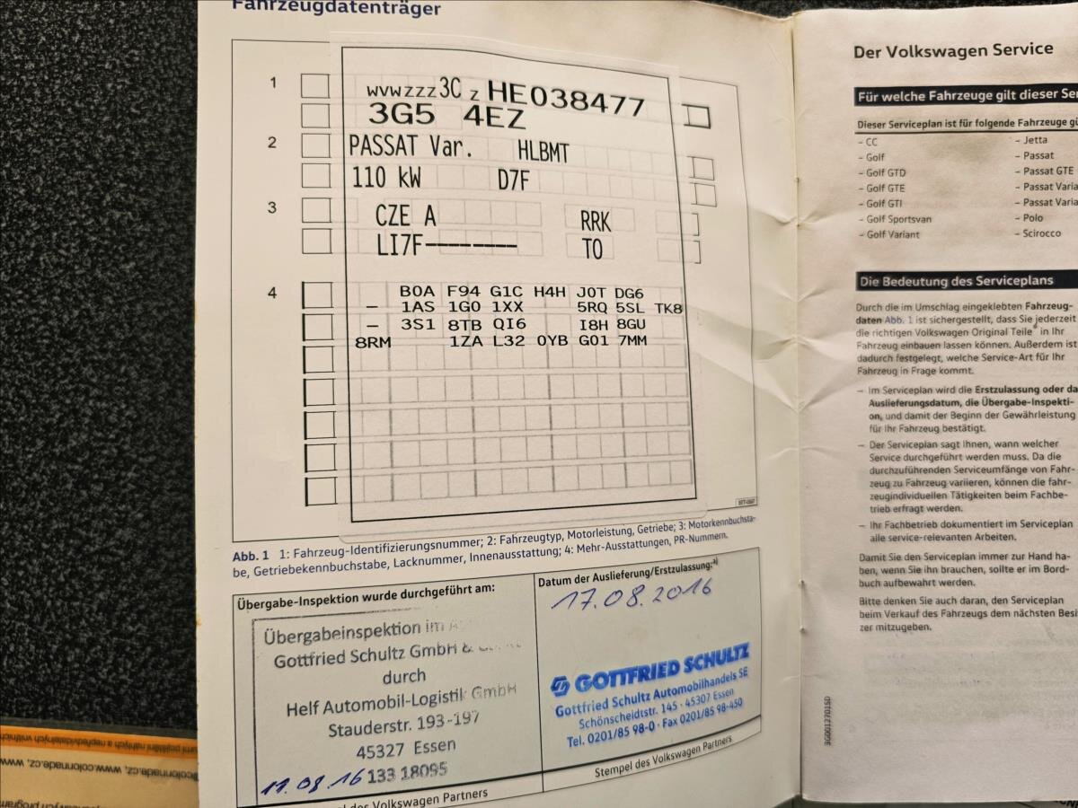 Volkswagen Passat Kombi 1,4 l 110 kw