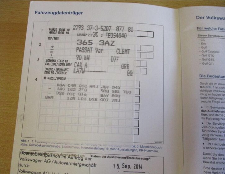 Volkswagen Passat Kombi 1,4 l 90 kw