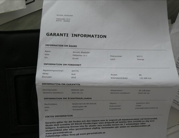 Audi A6 Kombi 2,0 l 140 kw