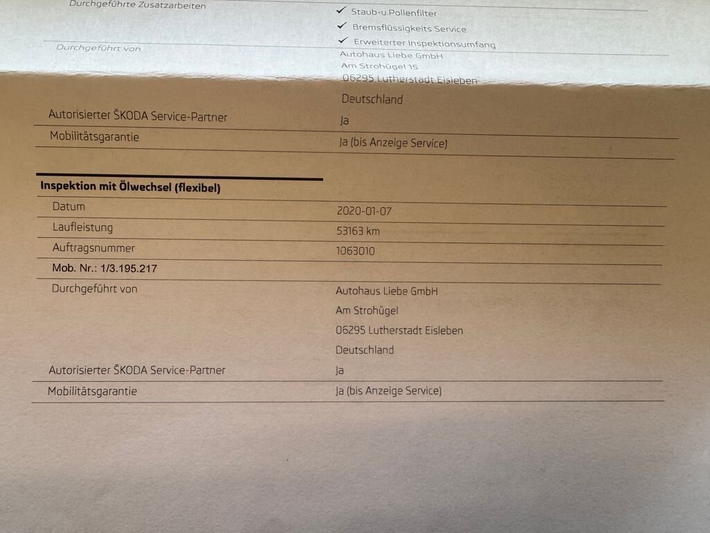 Škoda Octavia Kombi 1,6 l 81 kw