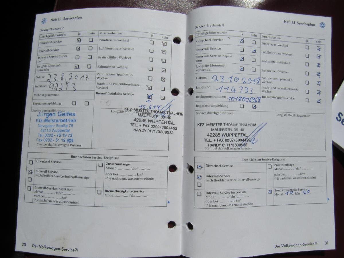 Volkswagen EOS Kabriolet 2,0 l 103 kw