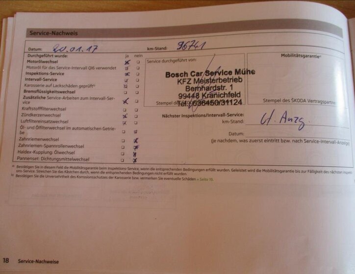 Škoda Fabia Kombi 1,2 l 63 kw