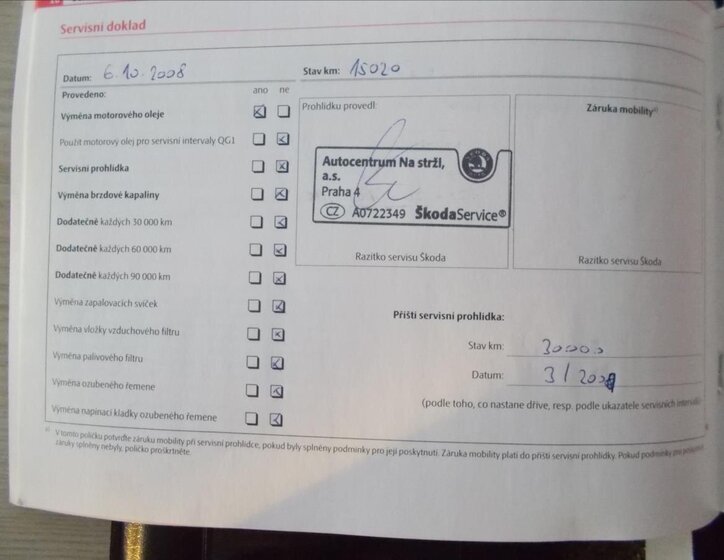 Škoda Fabia Hatchback 1,2 l 51 kw