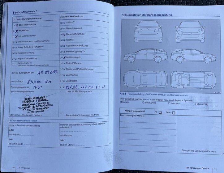 Volkswagen Touran MPV 1,6 l 77 kw