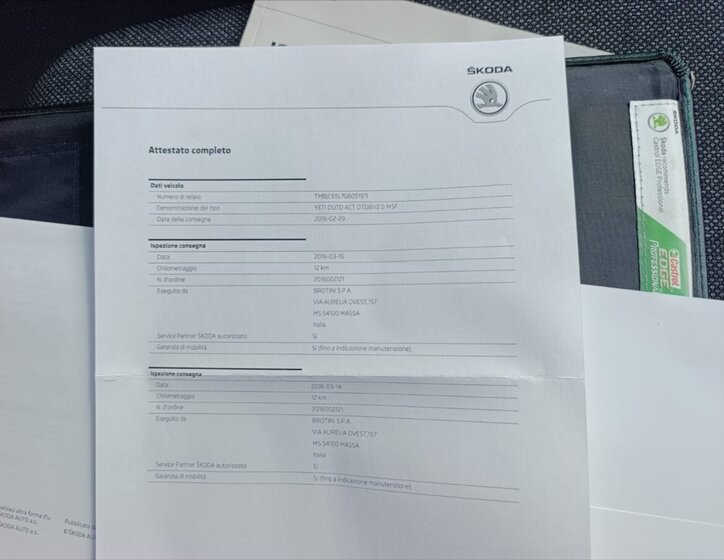 Škoda Yeti SUV / Terénní 2,0 l 81 kw