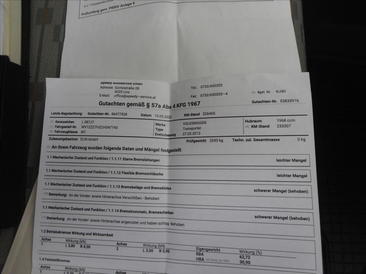 Volkswagen Transporter Ostatní 2,0 l 132 kw