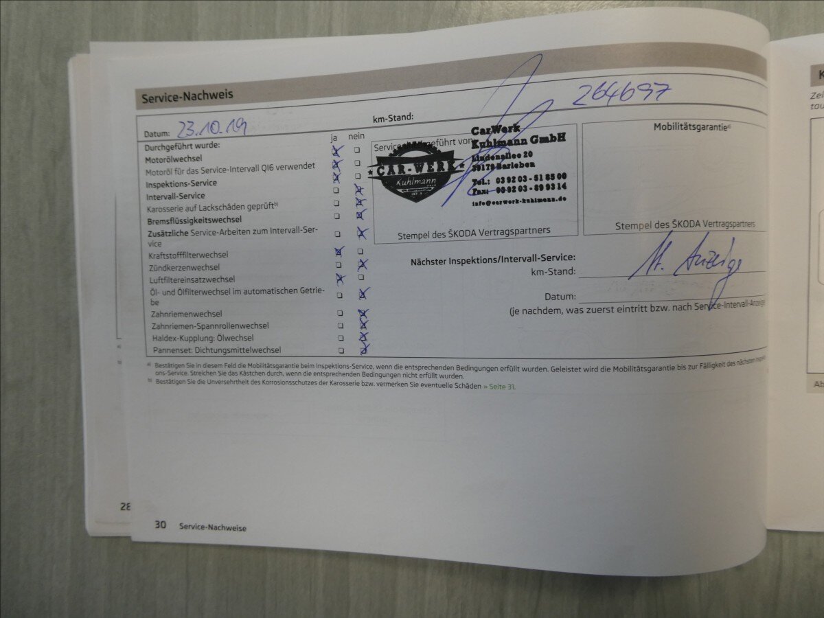 Škoda Octavia Kombi 2,0 l 103 kw