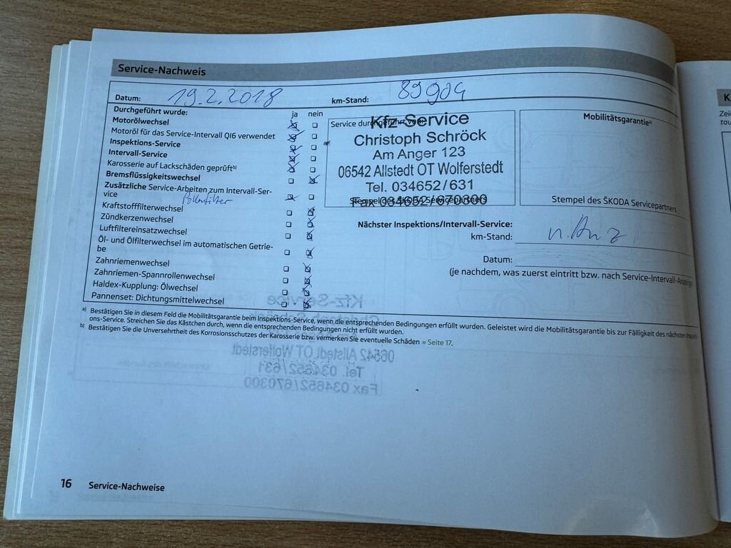 Škoda Fabia Kombi 1,6 l 66 kw