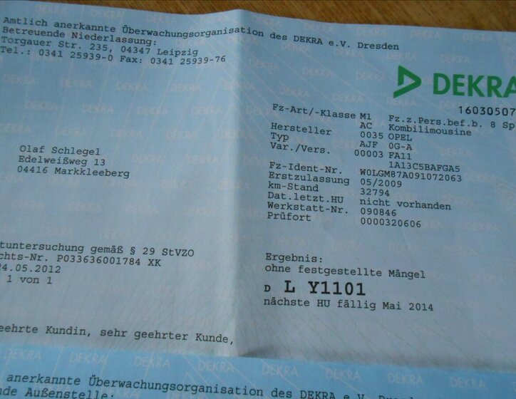 Opel Insignia Kombi 1,6 l 85 kw