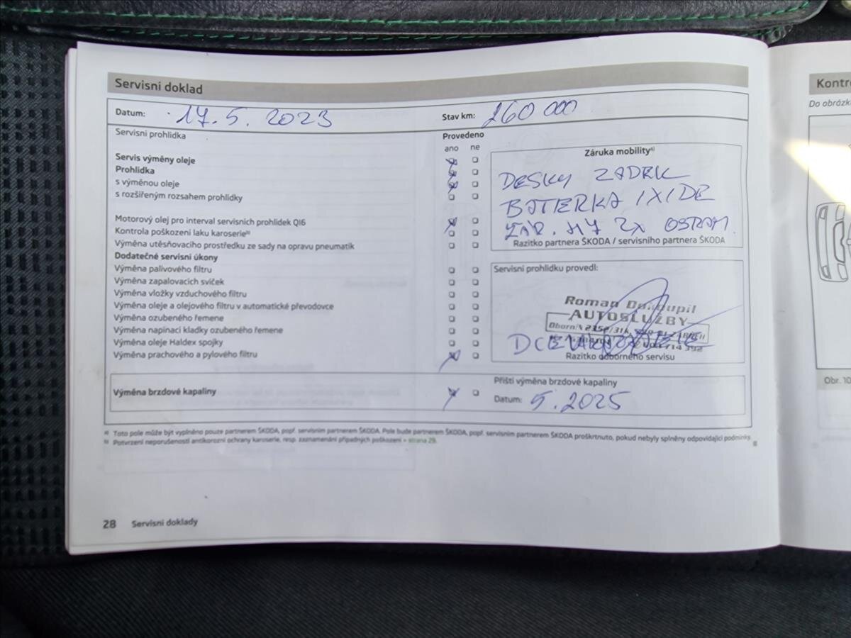 Škoda Octavia Sedan / Limuzína 2,0 l 110 kw