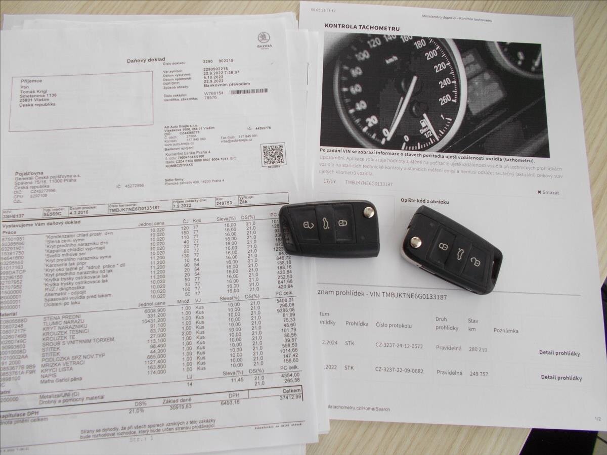 Škoda Octavia Kombi 2,0 l 135 kw