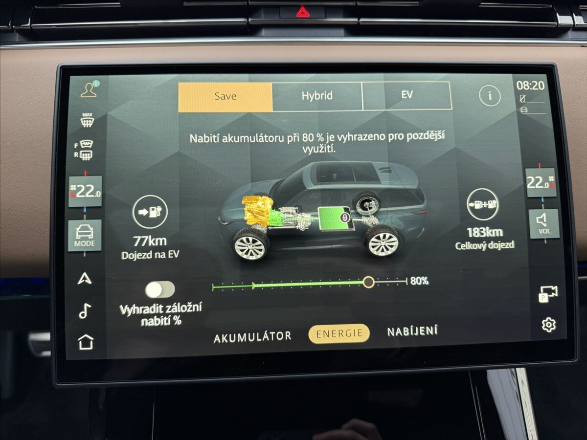 Land Rover Range Rover Sport SUV / Terénní 3,0 l 405 kw