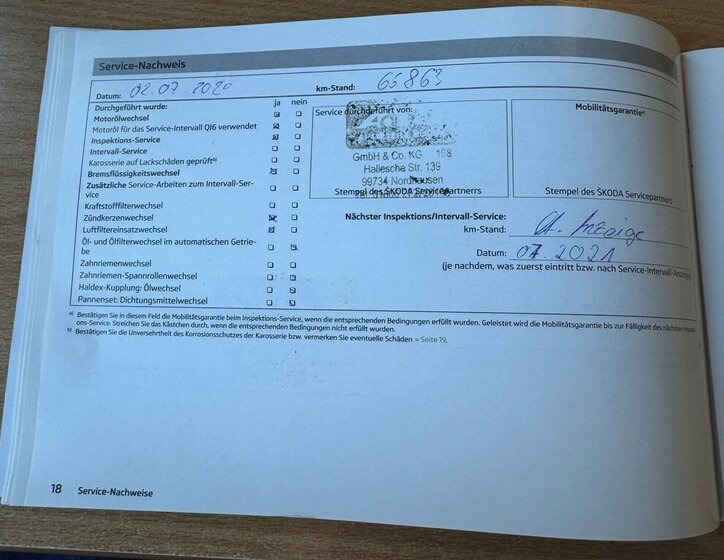 Škoda Fabia Hatchback 1,2 l 44 kw