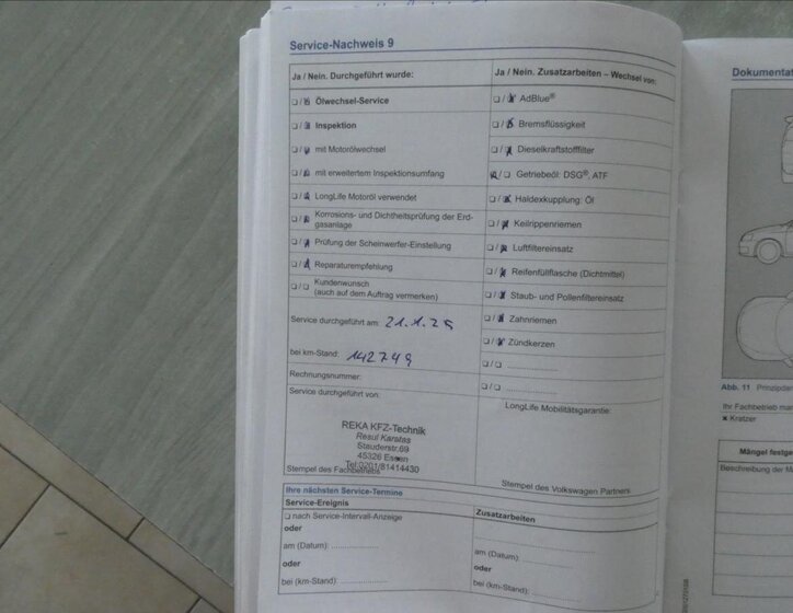 Volkswagen Touran MPV 1,4 l 103 kw