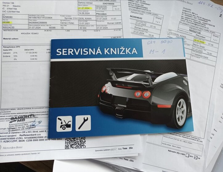 Mercedes-Benz Sprinter Ostatní 3,0 l 140 kw