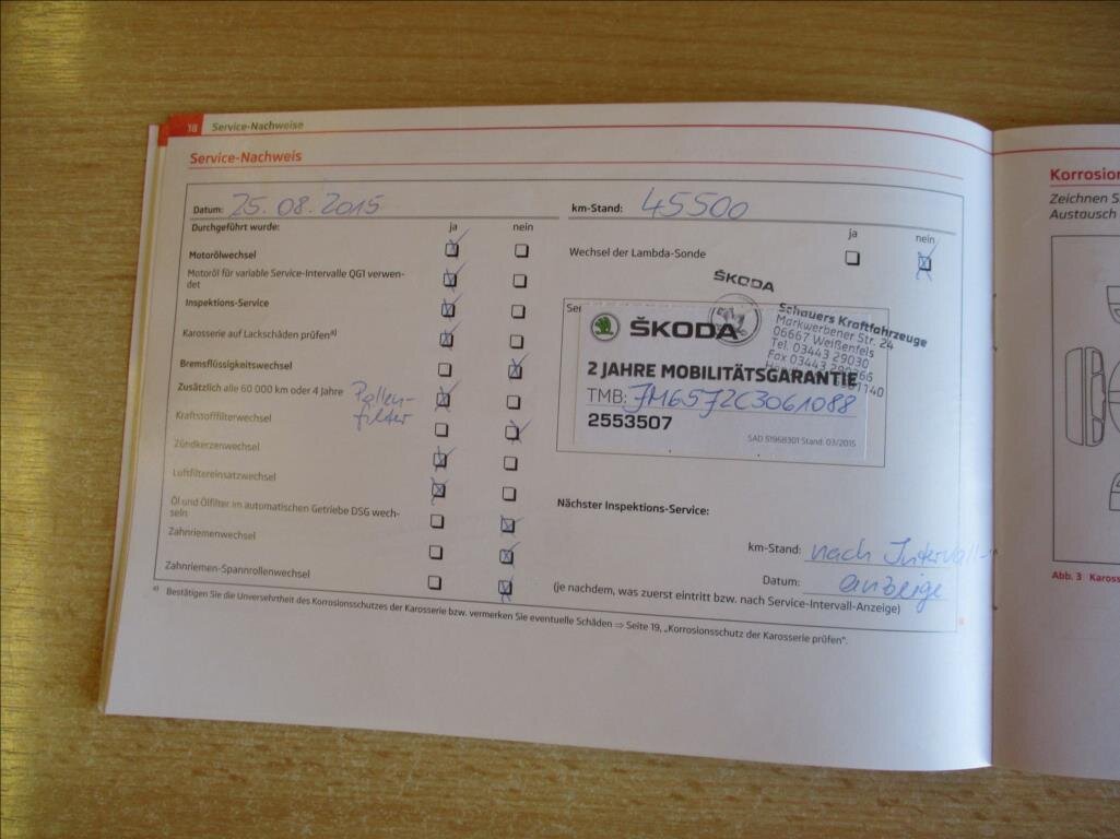 Škoda Fabia Kombi 1,2 l 63 kw