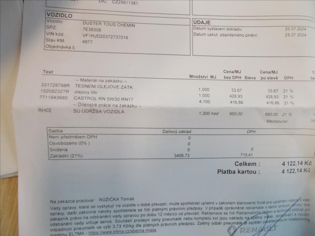 Dacia Duster SUV 999,0 67 kw