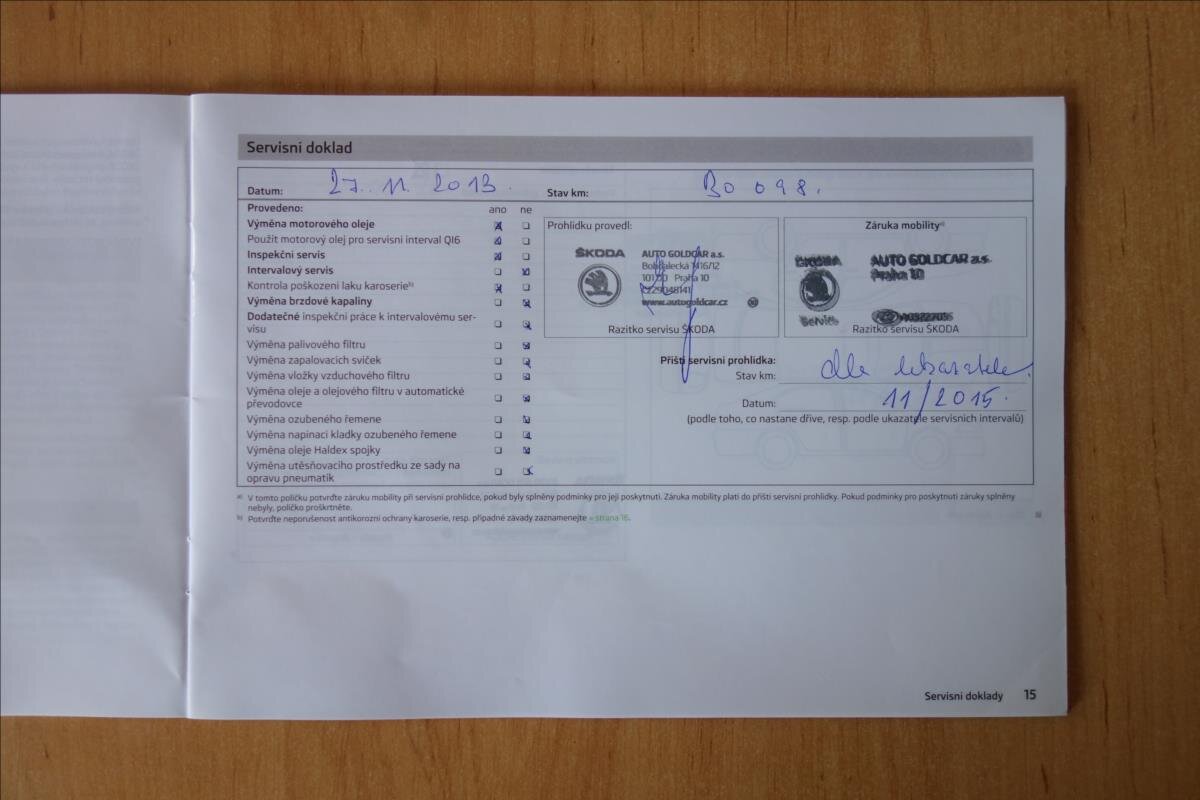 Škoda Fabia Kombi 1,2 l 63 kw