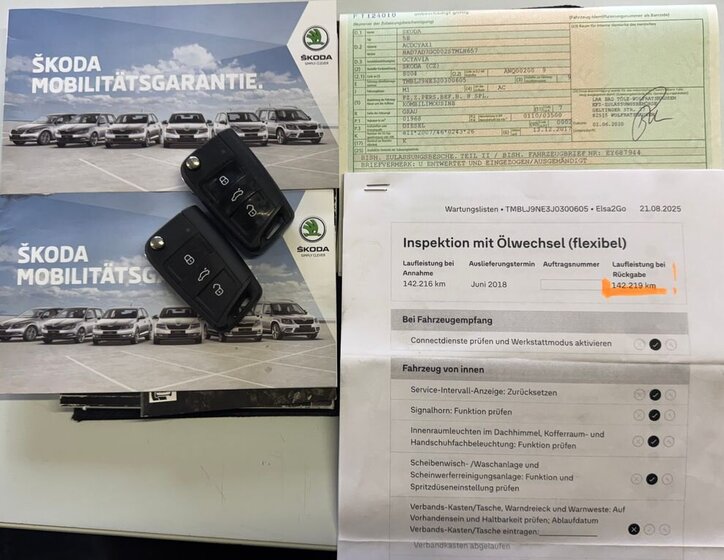 Škoda Octavia Kombi 2,0 l 110 kw