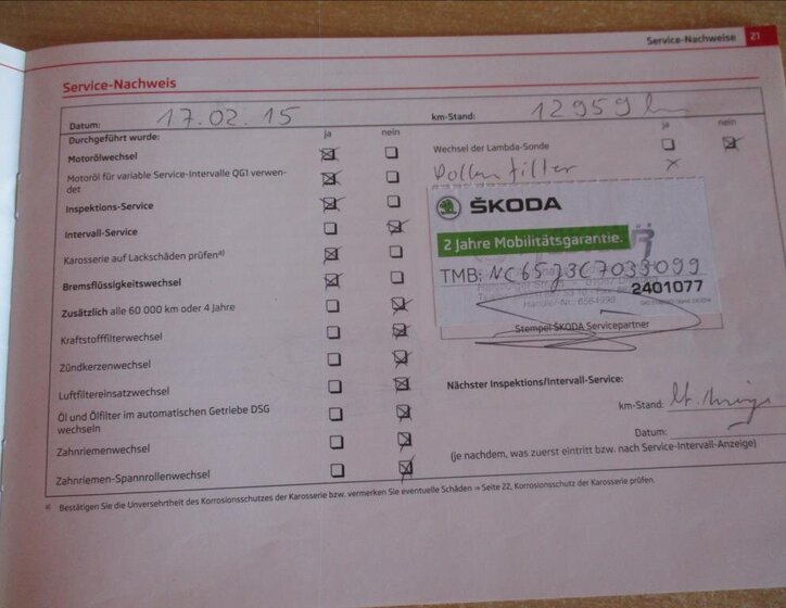 Škoda Roomster Kombi 1,4 l 63 kw