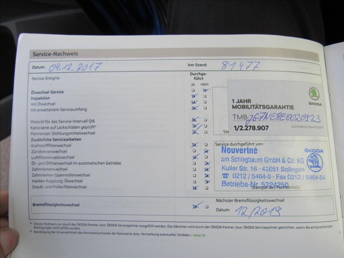 Škoda Octavia Kombi 1,6 l 77 kw