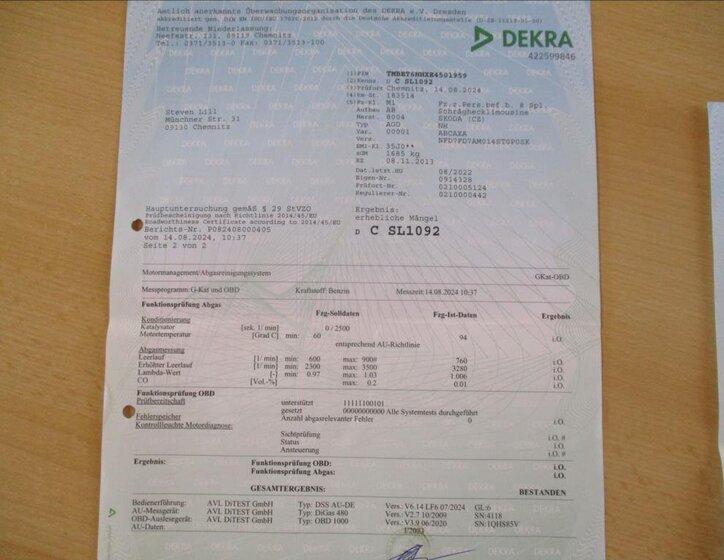 Škoda Rapid Hatchback 1,4 l 90 kw