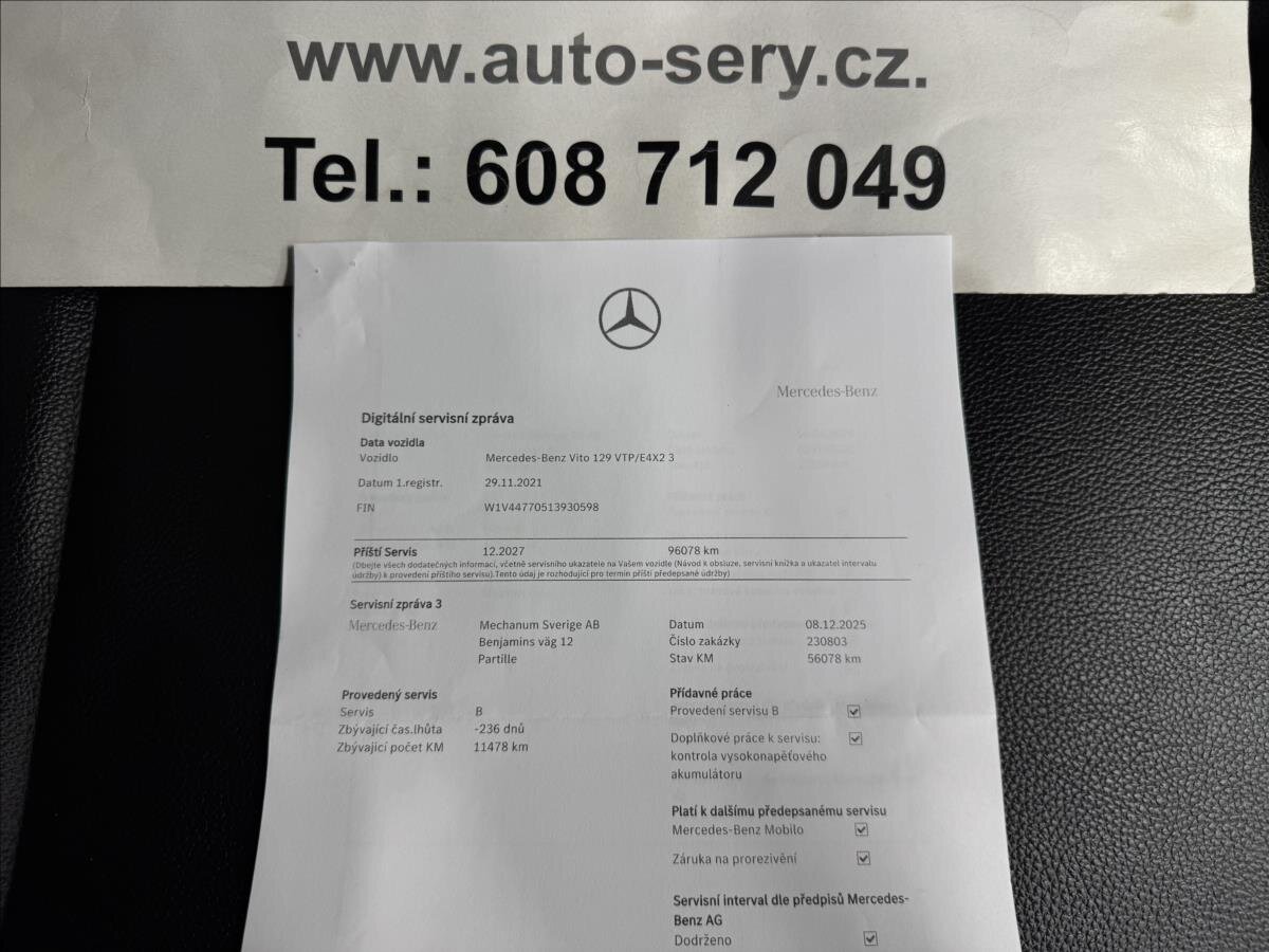 Mercedes-Benz Vito MPV 0,0 150 kw
