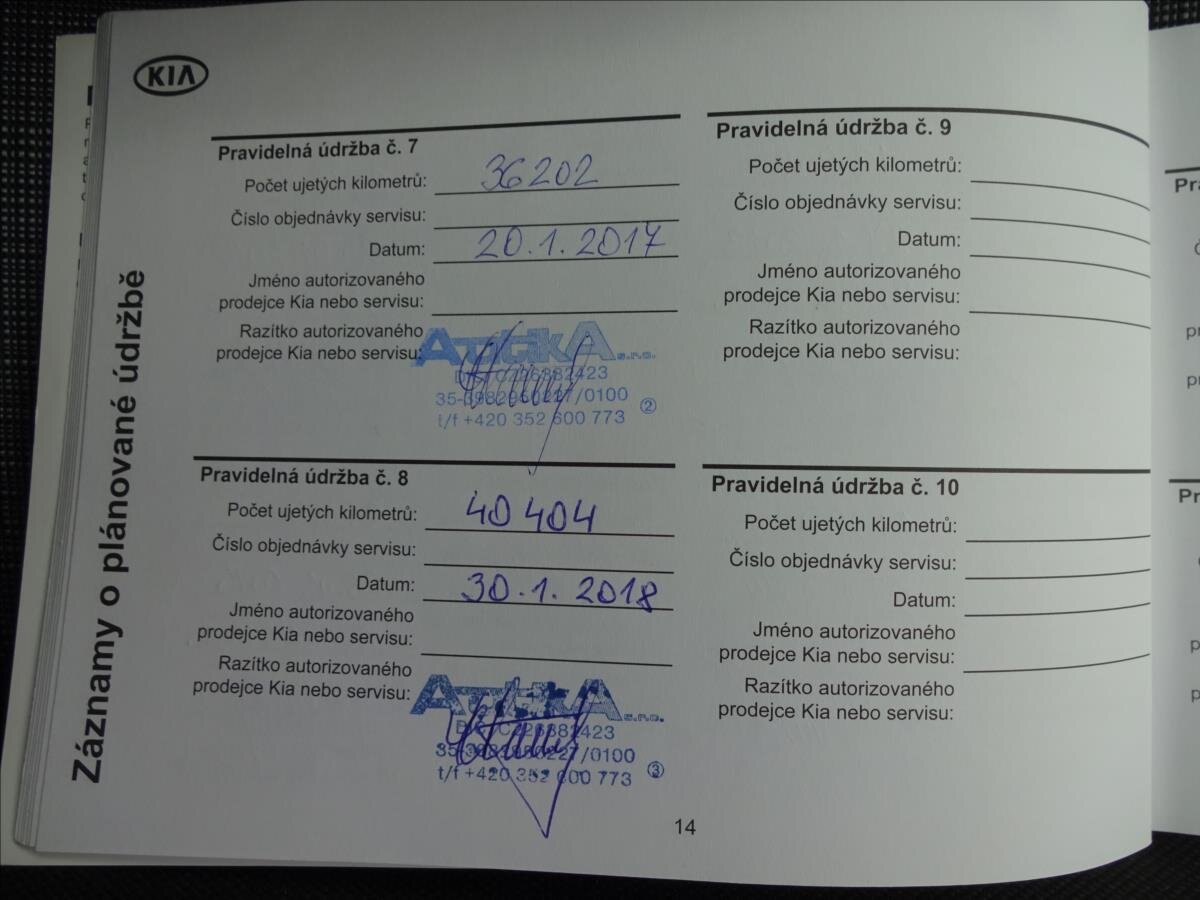 KIA Ceed Kombi 1,4 l 66 kw