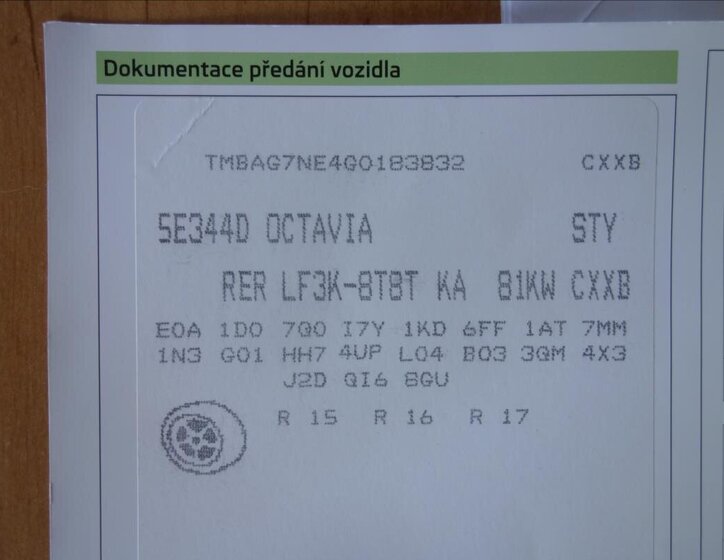 Škoda Octavia Liftback 1,6 l 81 kw