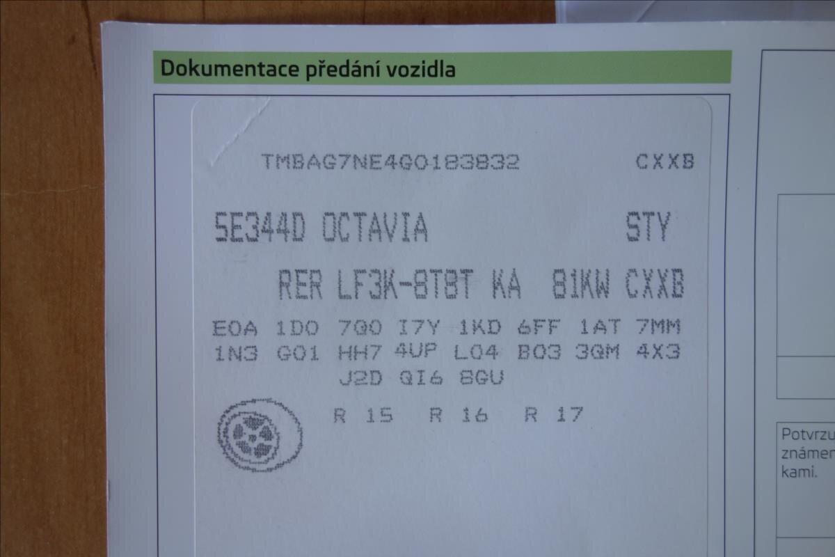 Škoda Octavia Liftback 1,6 l 81 kw