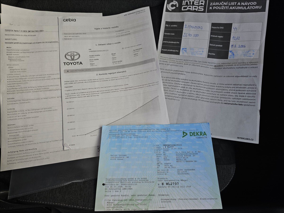 Toyota Yaris Hatchback 1,5 l 68 kw