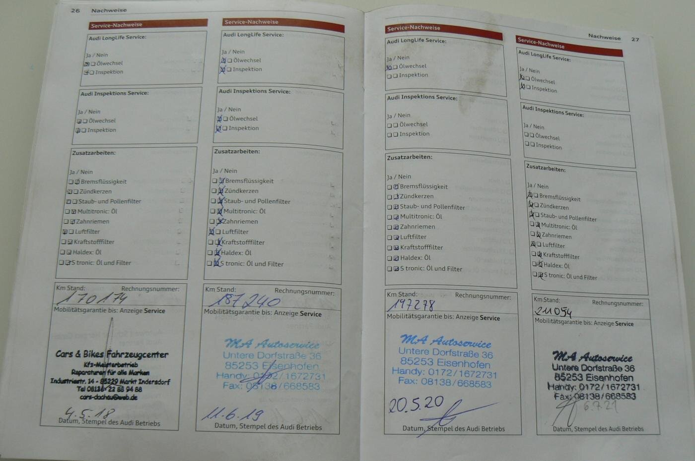 Audi A6 Kombi 2,8 l 150 kw