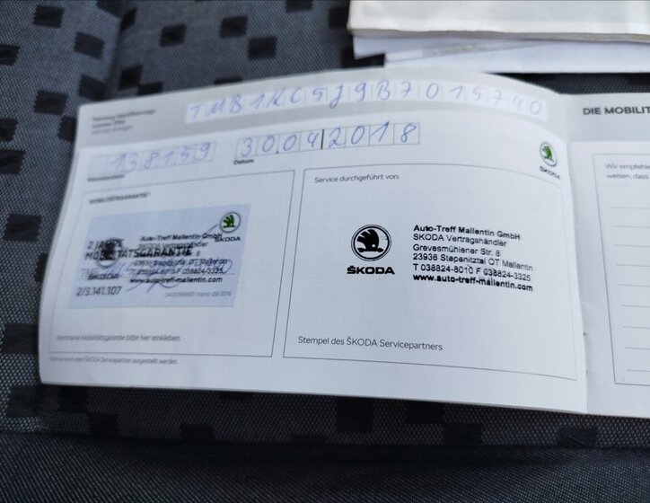 Škoda Praktik Skříň 1,2 l 55 kw